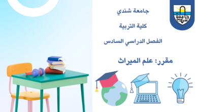كلية التربية - جامعة شندي Shendi University Faculty of Education